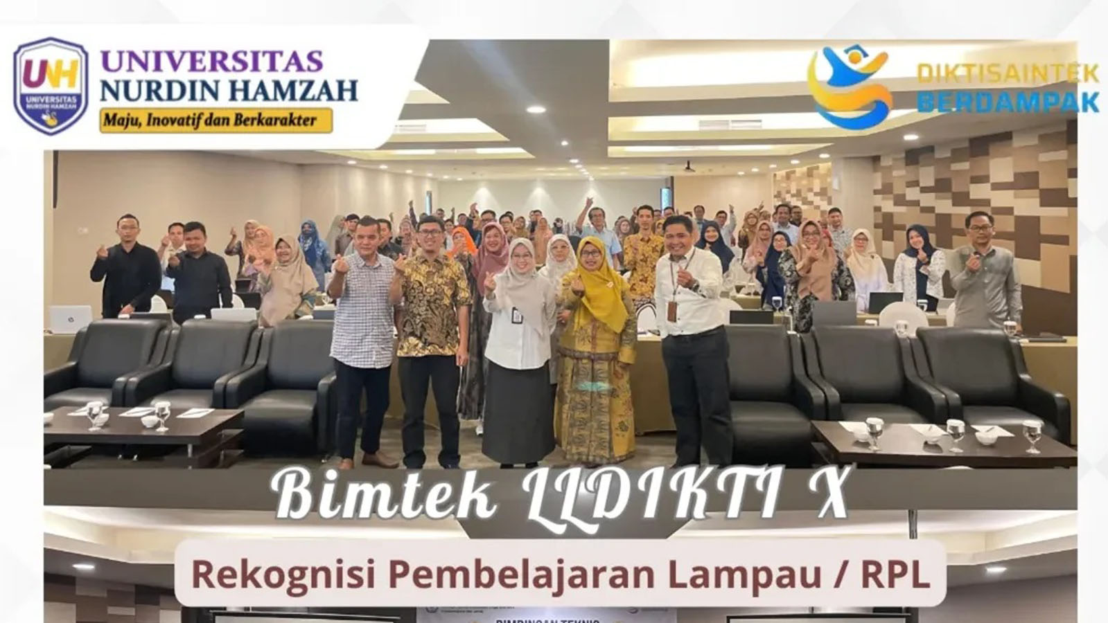 Bimbingan Teknis Rekognisi Pembelajaran Lampau (RPL) oleh LLDIKTI Wilayah X