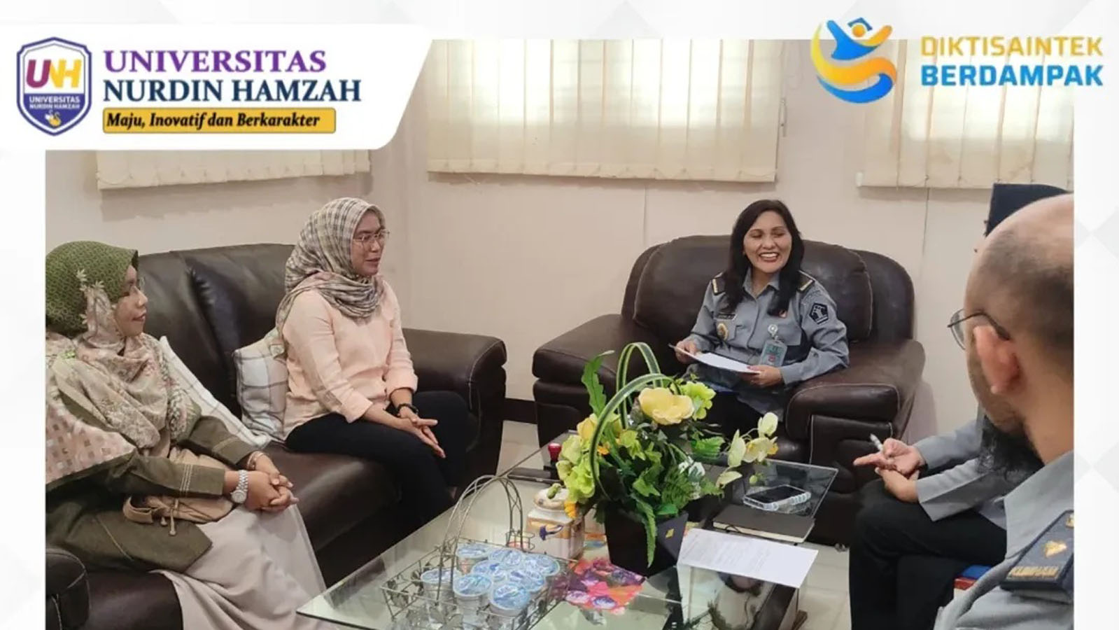 Kerjasama Universitas Nurdin Hamzah  dengan Kanwil Kementerian Hukum Jambi
