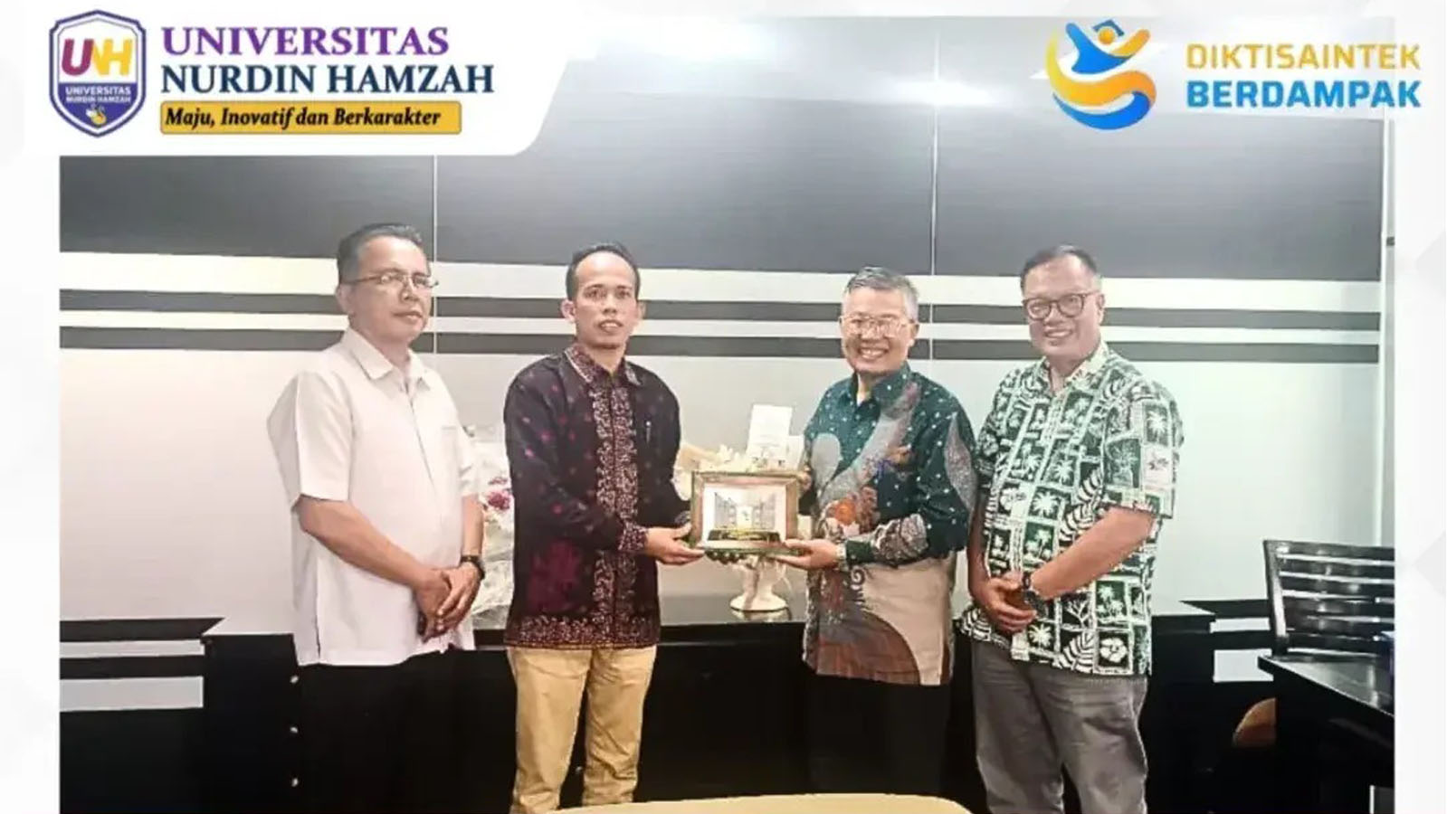 Penjajakan Penandatanganan Nota Kesepahaman (MoU) antara Universitas Nurdin Hamzah dan Universitas Andalas Padang